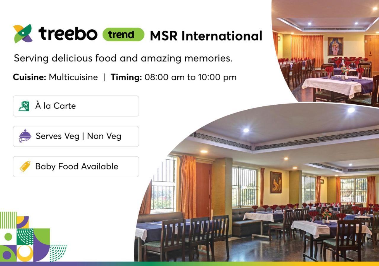 Treebo Trend Msr International - Hebbal Hotel Mysore Bagian luar foto